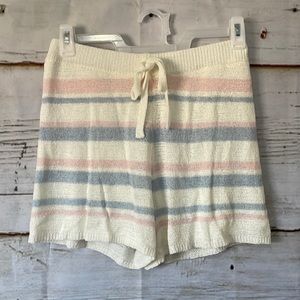 NWT & Harmony Knit Striped Shorts Size Large